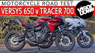 Yamaha Tracer 700 vs Kawasaki Versys 650 video review